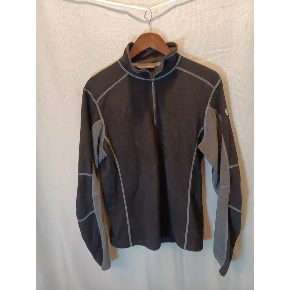 Kuhl Men's Medium Kashmira Quarter Zip Pullover Sweater Warm and Stylish